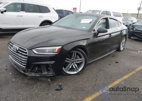 2019 Audi A5 45 Premium z USA, uszkodzony, nr VIN WAUENCF58KA044852